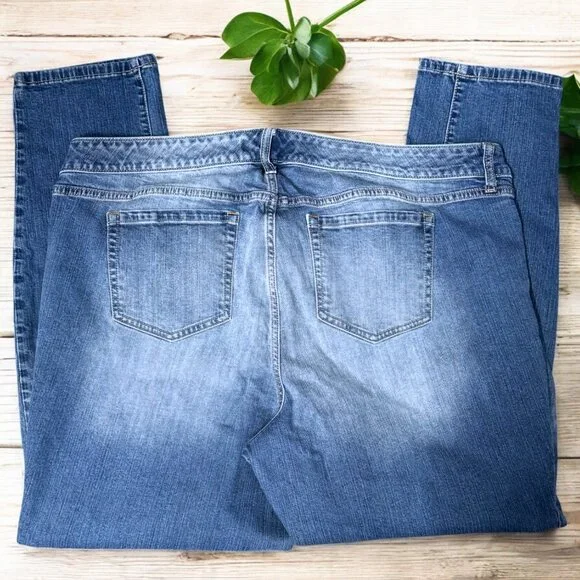 Torrid Skinny Jeans Size 22 Cotton Medium Wash - Picture 2 of 4